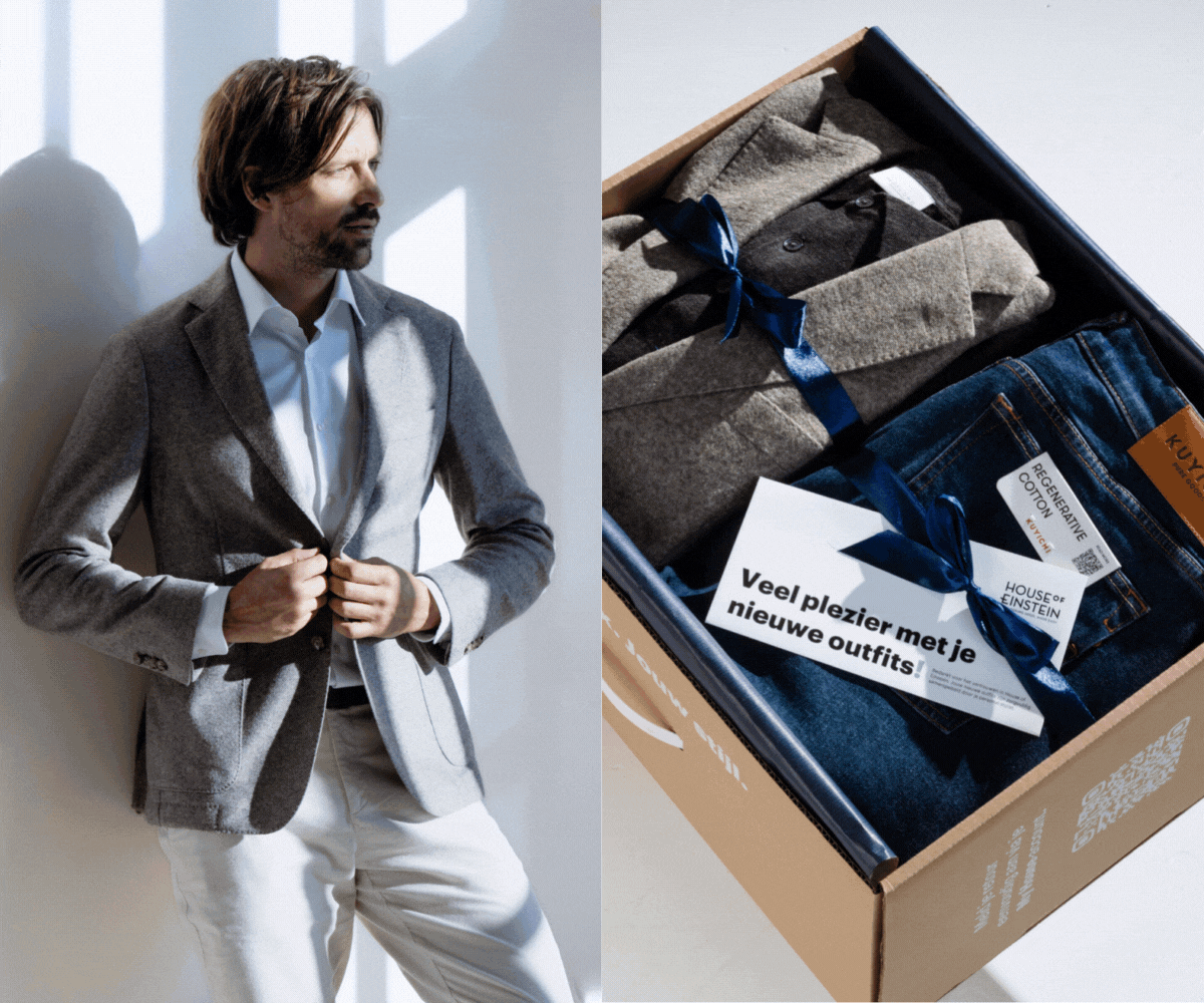 House of Einstein Kledingbox voor Mannen