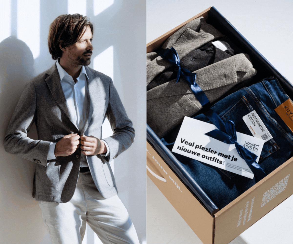House of Einstein Kledingbox voor Mannen