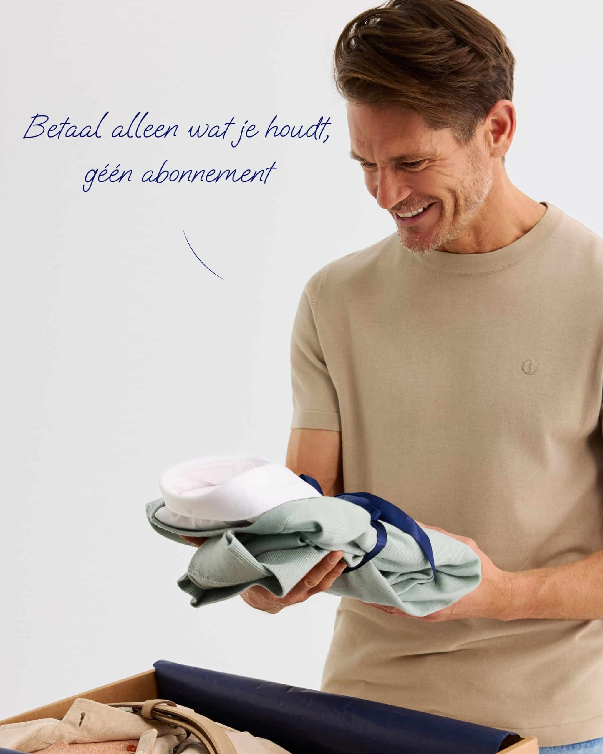 Ontvang je kledingbox